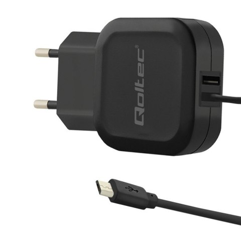 Qoltec Ładowarka sieciowa 17W | 5V | 3.4A | USB + Micro USB Qoltec Ładowarka sieciowa 17W | 5V | 3.4A | USB + Micro USB