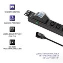 Qoltec Listwa zasilająca antyprzepięciowa CB do szafy RACK 19" | 1U | 10A | PDU | 8xIEC C13 | 2m Qoltec Listwa zasilająca antyprzepięciowa CB do szafy RACK 19" | 1U | 10A | PDU | 8xIEC C13 | 2m
