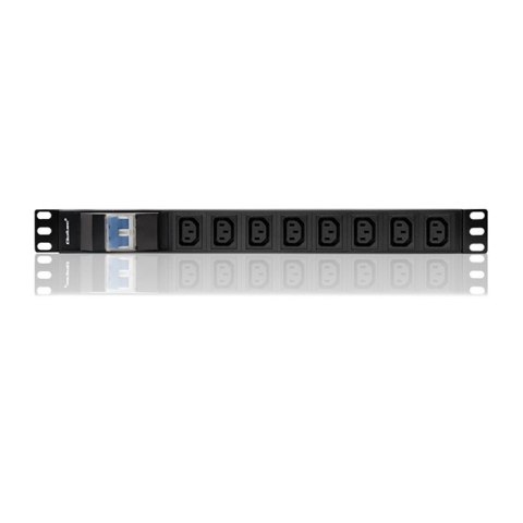 Qoltec Listwa zasilająca antyprzepięciowa CB do szafy RACK 19" | 1U | 10A | PDU | 8xIEC C13 | 2m Qoltec Listwa zasilająca antyprzepięciowa CB do szafy RACK 19" | 1U | 10A | PDU | 8xIEC C13 | 2m