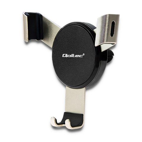 Qoltec Uniwersalny uchwyt samochodowy Y-CS | na kratkę | Czarno-szampański Qoltec Uniwersalny uchwyt samochodowy Y-CS | na kratkę | Czarno-szampański