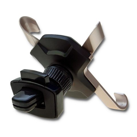 Qoltec Uniwersalny uchwyt samochodowy do smartfona X-CS | na kratkę | Czarno-szampański Qoltec Uniwersalny uchwyt samochodowy do smartfona X-CS | na kratkę | Czarno-szampański