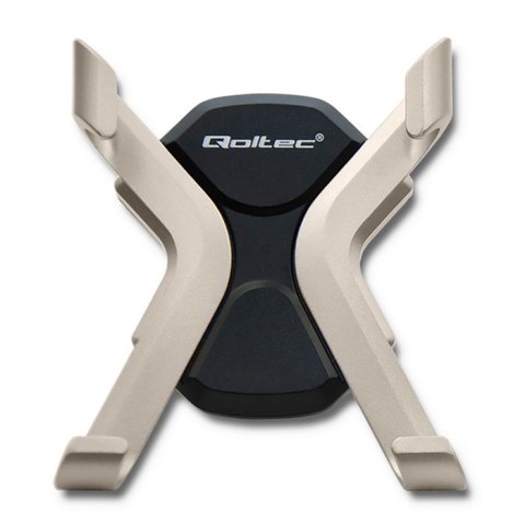 Qoltec Uniwersalny uchwyt samochodowy do smartfona X-CS | na kratkę | Czarno-szampański Qoltec Uniwersalny uchwyt samochodowy do smartfona X-CS | na kratkę | Czarno-szampański