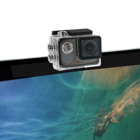 Qoltec Wodoodporna kamera sportowa 4K | LCD 2" | Wi-Fi | czarna Qoltec Wodoodporna kamera sportowa 4K | LCD 2" | Wi-Fi | czarna
