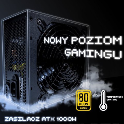 Qoltec Zasilacz ATX 1000W | 80 Plus Gold | Gaming Miner | ver.2 Qoltec Zasilacz ATX 1000W | 80 Plus Gold | Gaming Miner | ver.2