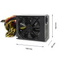Qoltec Zasilacz ATX 1600W | 80 Plus Gold | Gaming Miner Qoltec Zasilacz ATX 1600W | 80 Plus Gold | Gaming Miner