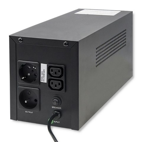 Qoltec Zasilacz awaryjny UPS | Monolith | 1500VA | 900W Qoltec Zasilacz awaryjny UPS | Monolith | 1500VA | 900W