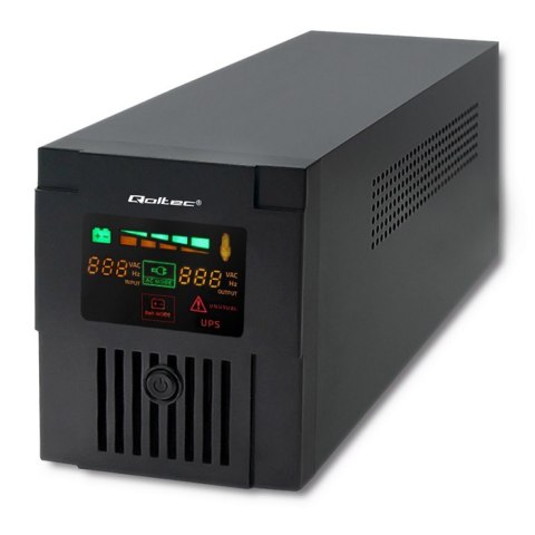 Qoltec Zasilacz awaryjny UPS | Monolith | 2000VA | 1200W | LCD | USB Qoltec Zasilacz awaryjny UPS | Monolith | 2000VA | 1200W | LCD | USB