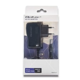 Qoltec Zasilacz wtyczkowy 9W | 9V | 1A | 5.5*2.1