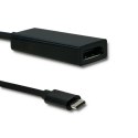 Adapter USB typ C męski/DP żeński | 4K | 23cm Adapter USB typ C męski/DP żeński | 4K | 23cm