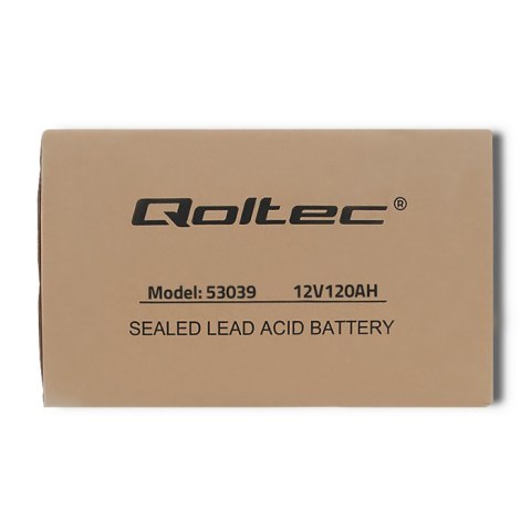Qoltec Akumulator AGM | 12V | 120Ah | max 1440A Qoltec Akumulator AGM | 12V | 120Ah | max 1440A