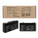 Qoltec Akumulator AGM | 6V | 1.3Ah | max 19.5A Qoltec Akumulator AGM | 6V | 1.3Ah | max 19.5A