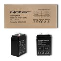 Qoltec Akumulator AGM | 6V | 4.5Ah | max 67.5A Qoltec Akumulator AGM | 6V | 4.5Ah | max 67.5A