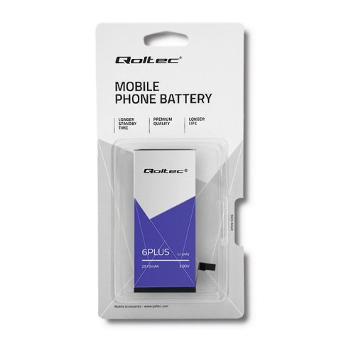 Qoltec Bateria do iPhone 6 PLUS | 2915mAh Qoltec Bateria do iPhone 6 PLUS | 2915mAh