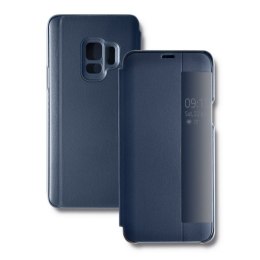 Qoltec Etui Smart Flip Cover do Samsung S9 | Granatowe