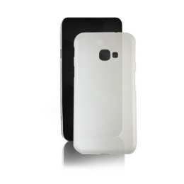 Qoltec Etui na Samsung Galaxy Xcover 4 | PC HARD CLEAR | Mleczne