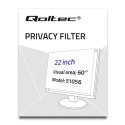 Qoltec Filtr prywatyzujący RODO 22" | 16:10 Qoltec Filtr prywatyzujący RODO 22" | 16:10