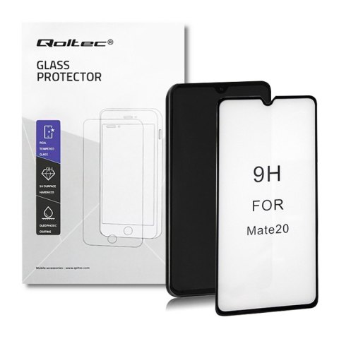 Qoltec Hartowane szkło ochronne PREMIUM do Huawei Mate 20 | 5D | PEŁNE | CZARNE Qoltec Hartowane szkło ochronne PREMIUM do Huawei Mate 20 | 5D | PEŁNE | CZARNE