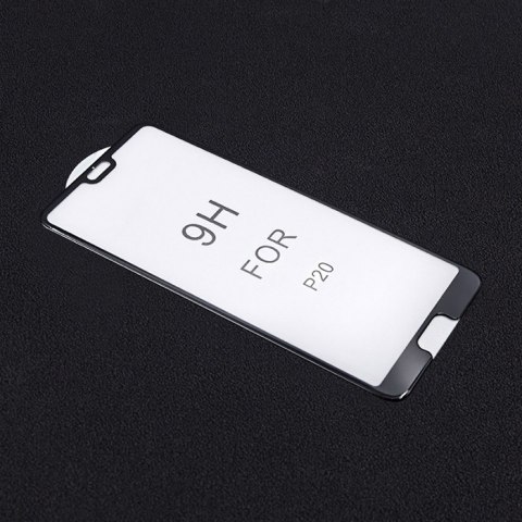 Qoltec Hartowane szkło ochronne PREMIUM do Huawei P20 | 5D | Pełne | czarne Qoltec Hartowane szkło ochronne PREMIUM do Huawei P20 | 5D | Pełne | czarne