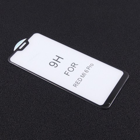 Qoltec Hartowane szkło ochronne PREMIUM do Xiaomi A2 Lite | 6D | Czarne Qoltec Hartowane szkło ochronne PREMIUM do Xiaomi A2 Lite | 6D | Czarne