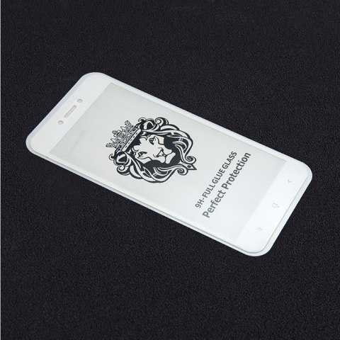 Qoltec Hartowane szkło ochronne PREMIUM do Xiaomi Redmi 5A | BIAŁE Qoltec Hartowane szkło ochronne PREMIUM do Xiaomi Redmi 5A | BIAŁE