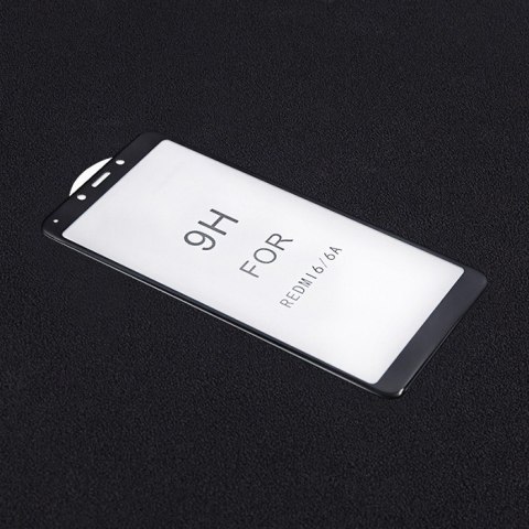 Qoltec Hartowane szkło ochronne PREMIUM do Xiaomi Redmi 6A | 6D | Czarne | Pełne Qoltec Hartowane szkło ochronne PREMIUM do Xiaomi Redmi 6A | 6D | Czarne | Pełne