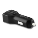 Qoltec Inteligentna Ładowarka samochodowa 12-24V | 18W | 5V | 3A | USB Quick Charge 3.0 Qoltec Inteligentna Ładowarka samochodowa 12-24V | 18W | 5V | 3A | USB Quick Charge 3.0