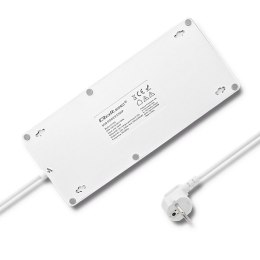 Qoltec Listwa antyprzepięciowa Wi-Fi SMART | 6 gniazd | 4 x USB