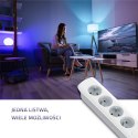 Qoltec Listwa zasilająca | 4 gniazda | 1.4m Qoltec Listwa zasilająca | 4 gniazda | 1.4m