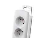 Qoltec Listwa zasilająca | 8 gniazd | 1.4m Qoltec Listwa zasilająca | 8 gniazd | 1.4m