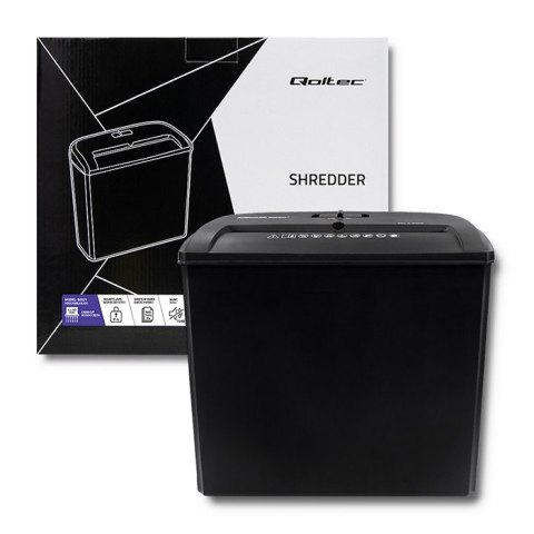 Qoltec Niszczarka RODO | Cross cut | 10L Qoltec Niszczarka RODO | Cross cut | 10L