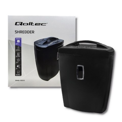 Qoltec Niszczarka RODO Premium | Cross cut | 21L Qoltec Niszczarka RODO Premium | Cross cut | 21L