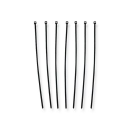 Qoltec Opaska zaciskowa | 3.6*200mm | Nylon UV | Czarna