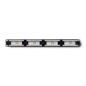 Qoltec Patch panel RACK | 24 porty | kat.6 UTP | Czarny Qoltec Patch panel RACK | 24 porty | kat.6 UTP | Czarny
