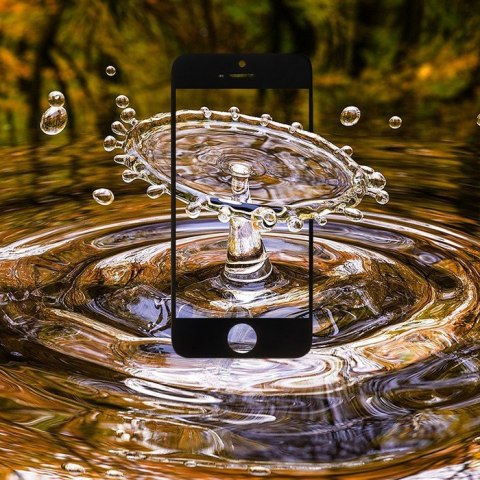 Qoltec Wyświetlacz dotykowy LCD do iPhone 5C | ramka czarna Qoltec Wyświetlacz dotykowy LCD do iPhone 5C | ramka czarna