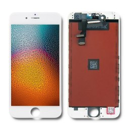 Qoltec Wyświetlacz dotykowy LCD do iPhone 6 | ramka biała