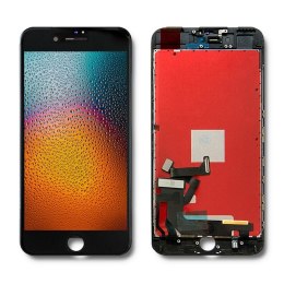 Qoltec Wyświetlacz dotykowy LCD do iPhone 7 Plus | ramka czarna
