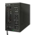 Qoltec Zasilacz awaryjny UPS | On-line | Pure Sine Wave | 3kVA | 2.4kW | LCD | USB