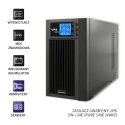 Qoltec Zasilacz awaryjny UPS | On-line | Pure Sine Wave | 3kVA | 2.4kW | LCD | USB