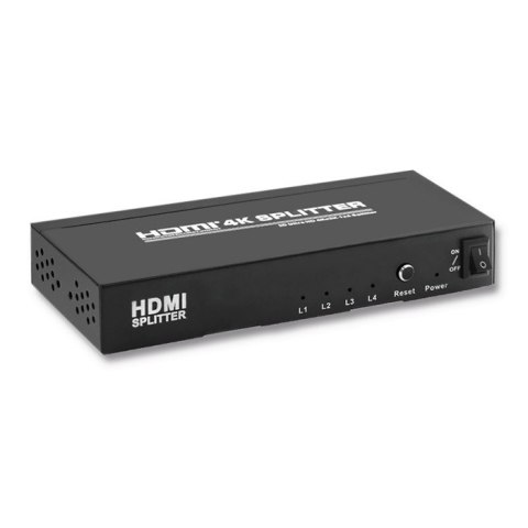 Qoltec Aktywny rozdzielacz Splitter HDMI v. 1.4| 1x4 Qoltec Aktywny rozdzielacz Splitter HDMI v. 1.4| 1x4