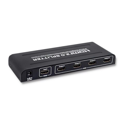 Qoltec Aktywny rozdzielacz Splitter HDMI v. 2.0 | 1x4 Qoltec Aktywny rozdzielacz Splitter HDMI v. 2.0 | 1x4