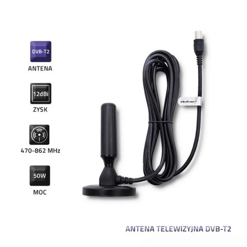 Qoltec Antena telewizyjna DVB-T2 Qoltec Antena telewizyjna DVB-T2