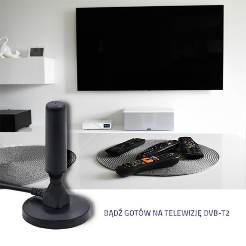 Qoltec Antena telewizyjna DVB-T2 Qoltec Antena telewizyjna DVB-T2