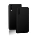 Qoltec Etui na Huawei P20 | Płynny Silikon | Czarne Qoltec Etui na Huawei P20 | Płynny Silikon | Czarne
