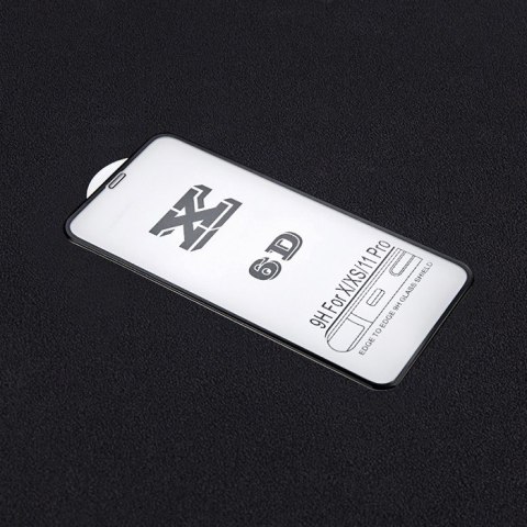 Qoltec Hartowane szkło ochronne PREMIUM do Apple iPhone 11 Pro | 6D | Czarne | Pełne Qoltec Hartowane szkło ochronne PREMIUM do Apple iPhone 11 Pro | 6D | Czarne | Pełne