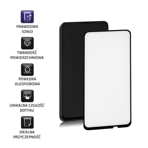 Qoltec Hartowane szkło ochronne PREMIUM do Huawei P Smart Z | 6D | Czarne | Pełne Qoltec Hartowane szkło ochronne PREMIUM do Huawei P Smart Z | 6D | Czarne | Pełne