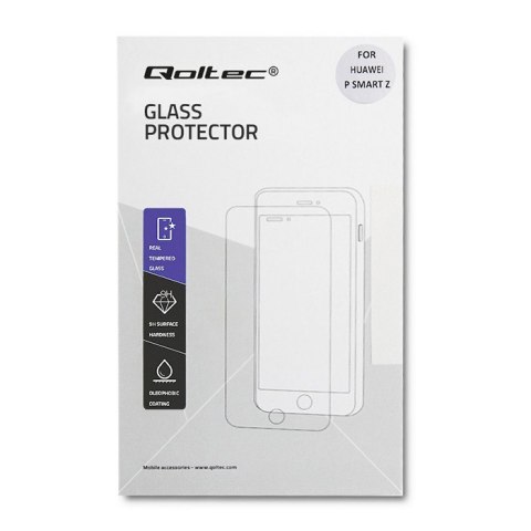 Qoltec Hartowane szkło ochronne PREMIUM do Huawei P Smart Z | 6D | Czarne | Pełne Qoltec Hartowane szkło ochronne PREMIUM do Huawei P Smart Z | 6D | Czarne | Pełne