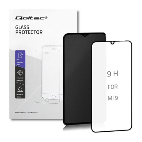 Qoltec Hartowane szkło ochronne PREMIUM do Xiaomi Mi 9 Lite | 6D | Czarne | Pełne Qoltec Hartowane szkło ochronne PREMIUM do Xiaomi Mi 9 Lite | 6D | Czarne | Pełne