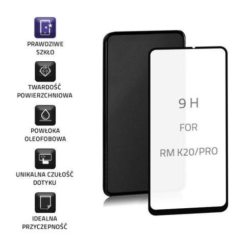 Qoltec Hartowane szkło ochronne PREMIUM do Xiaomi Mi 9T / 9T Pro | 6D | Czarne | Pełne Qoltec Hartowane szkło ochronne PREMIUM do Xiaomi Mi 9T / 9T Pro | 6D | Czarne | Pełne