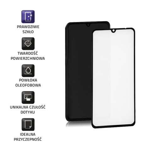 Qoltec Hartowane szkło ochronne PREMIUM do Xiaomi Mi9 | 6D | Czarne | Pełne Qoltec Hartowane szkło ochronne PREMIUM do Xiaomi Mi9 | 6D | Czarne | Pełne