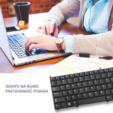 Qoltec Klawiatura do Dell Latitude E7240 | E7440 | Podświetlana Qoltec Klawiatura do Dell Latitude E7240 | E7440 | Podświetlana